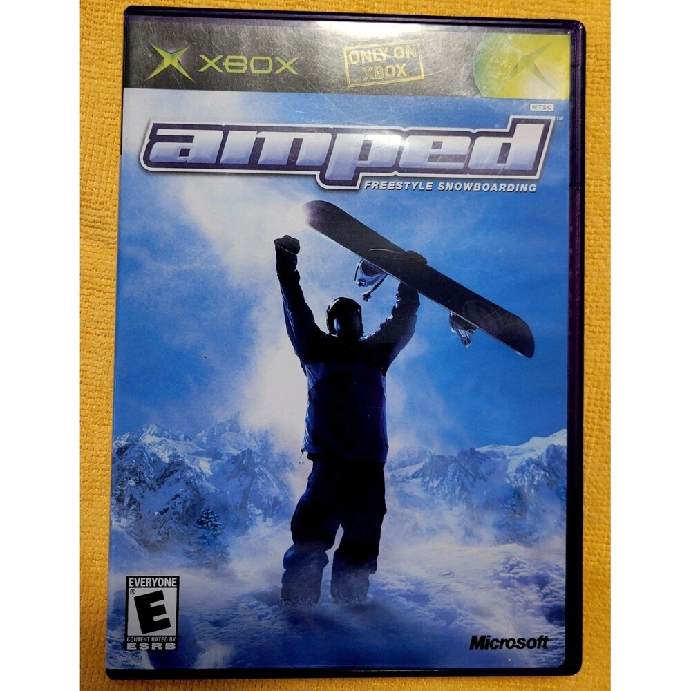 Amped: Freestyle Snowboarding (Microsoft OG Xbox, 2001) CIB/ TESTED/ FAST SHIPP
